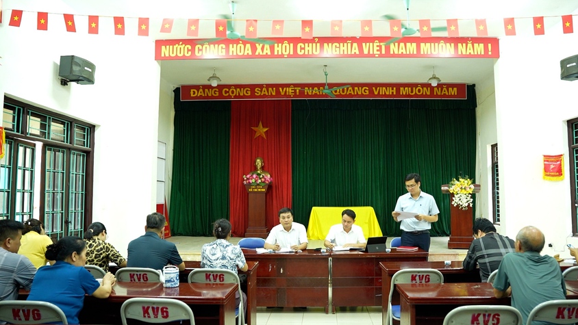 Ban Văn hóa – Xã hội HĐND xã Dương Hòa tổ chức giám sát việc triển khai Nghị quyết 57 trên địa bàn xã Dương Hòa