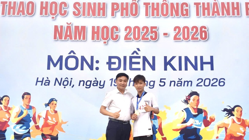 HỌC SINH TRƯỜNG THCS LIÊN MẠC XUẤT SẮC ĐẠT THÀNH TÍCH CAO TẠI GIẢI ĐIỀN KINH HỌC SINH CẤP THÀNH PHỐ