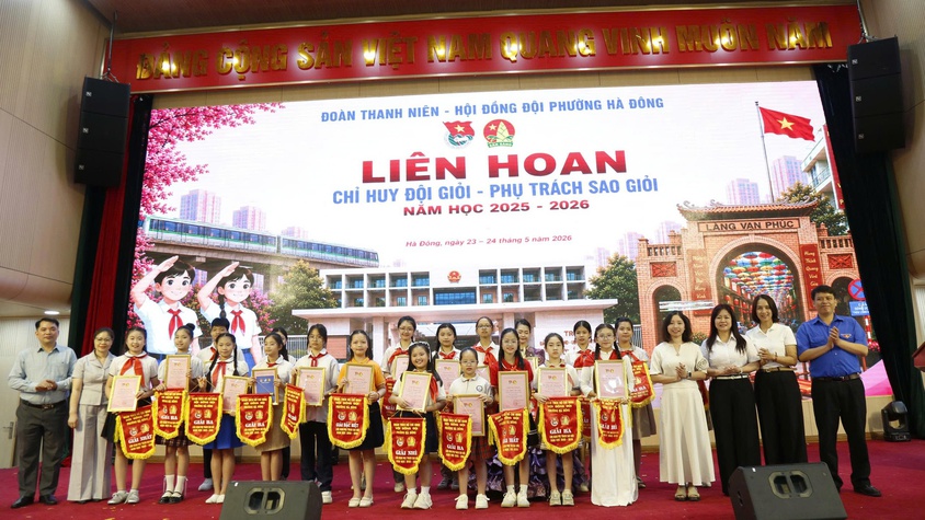 Sôi nổi liên hoan “Chỉ huy Đội giỏi – Phụ trách Sao giỏi” năm học 2025 – 2026