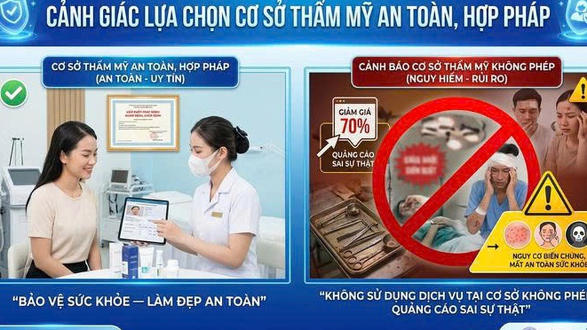 HƯỚNG DẪN NGƯỜI DÂN NHẬN BIẾT VÀ LỰA CHỌN DỊCH VỤ THẨM MỸ HỢP PHÁP, AN TOÀN