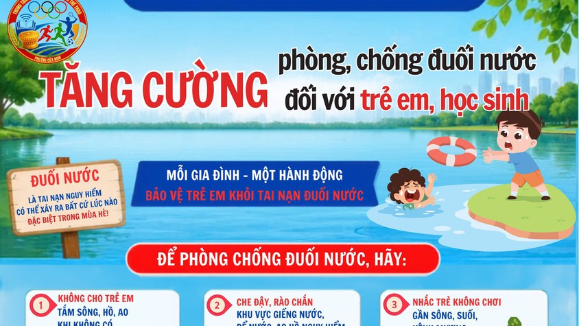 PHÒNG, CHỐNG ĐUỐI NƯỚC TRẺ EM – TRÁCH NHIỆM CỦA TOÀN XÃ HỘI