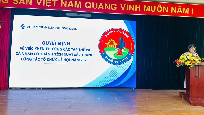 PHƯỜNG LÁNG TỔNG KẾT CÔNG TÁC TỔ CHỨC LỄ HỘI CHÙA LÁNG, CHÙA NỀN NĂM BÍNH NGỌ 2026