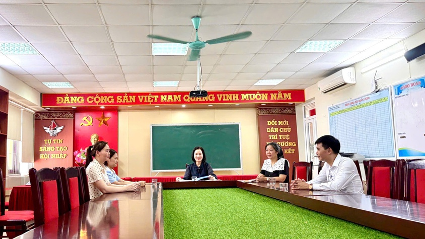 Ban Chỉ đạo thi, tuyển sinh phường Từ Liêm kiểm tra công tác chuẩn bị kỳ thi vào lớp 10 THPT năm học 2026–2027