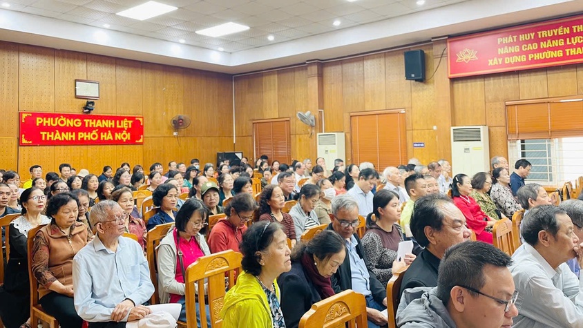 HĐND phường Thanh Liệt tổ chức tiếp xúc cử tri trước và sau kỳ họp thứ Hai, nhiệm kỳ 2026–2031