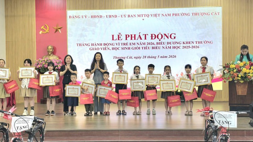 Phường Thượng Cát hướng tới một mùa hè an toàn, bổ ích cho trẻ em