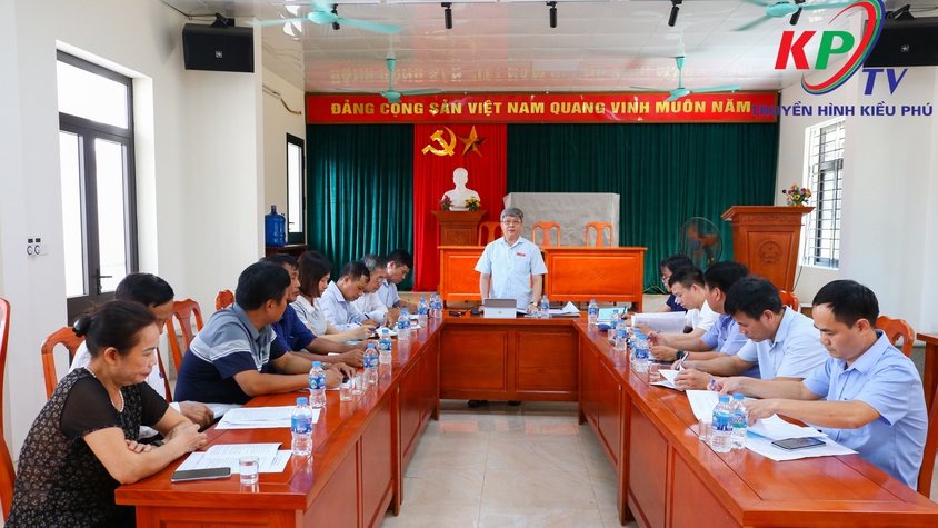Ban Chỉ đạo thực hiện Quy chế dân chủ cơ sở xã Kiều Phú đã tổ chức hội nghị kiểm tra thực hiện QCDC ở cơ sở đợt 1 năm 2026 tại thôn Phú Mỹ