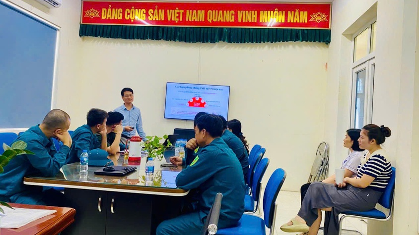 Phường Thanh Liệt tích cực chuẩn bị cho công tác phòng, chống dịch bệnh