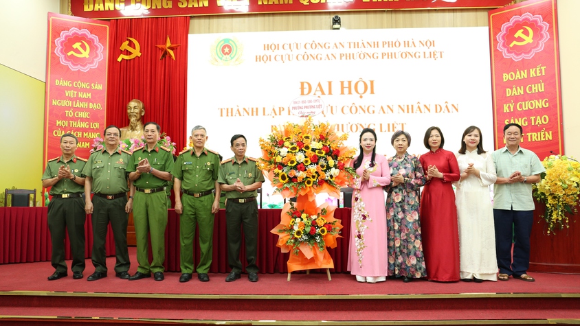 ĐẠI HỘI THÀNH LẬP HỘI CỰU CÔNG AN NHÂN DÂN PHƯỜNG PHƯƠNG LIỆT NHIỆM KỲ 2026 - 2031: ĐOÀN KẾT, GƯƠNG MẪU VÀ TRÁCH NHIỆM