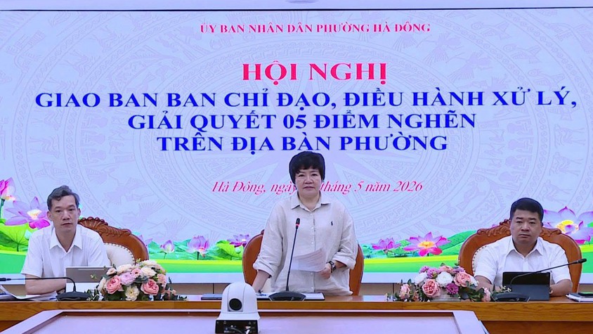 Phường Hà Đông tập trung tháo gỡ 5 điểm nghẽn trên địa bàn