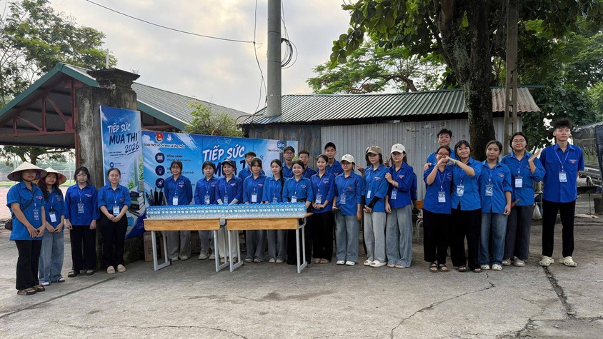 TUỔI TRẺ XÃ ỨNG THIÊN RA QUÂN TIẾP SỨC MÙA THI NĂM 2026