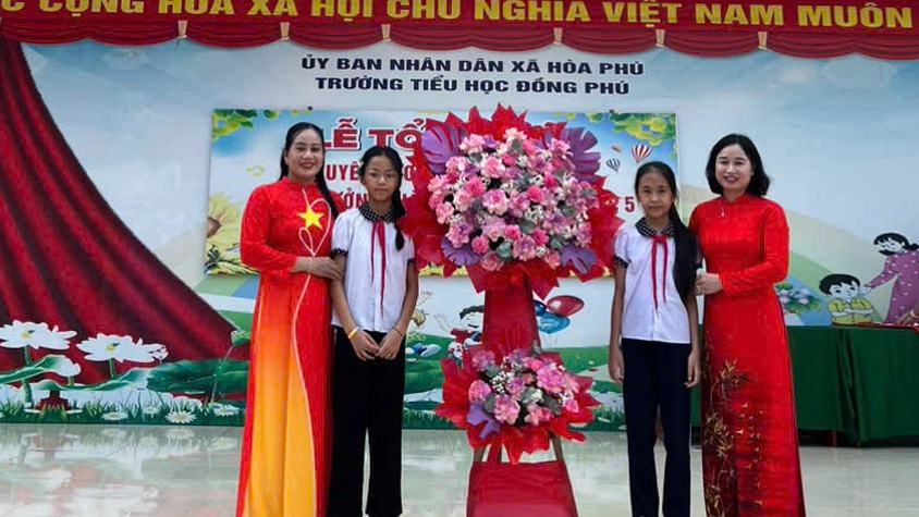 Trường Tiểu học Đồng Phú tổ chức Lễ tổng kết năm học 2025 – 2026