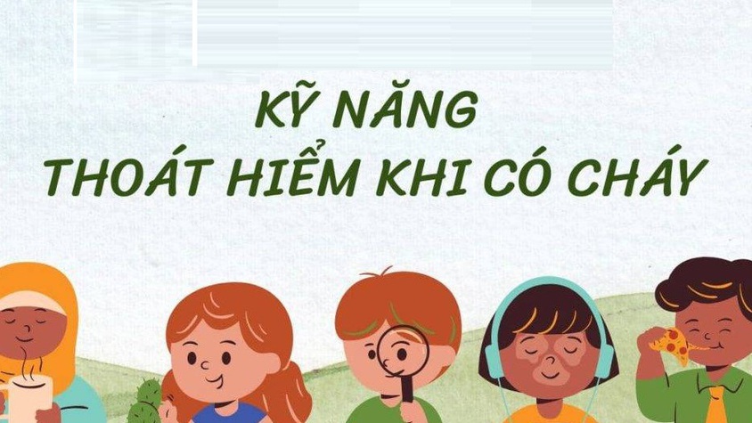 10 kỹ năng thoát hiểm khi có cháy nổ