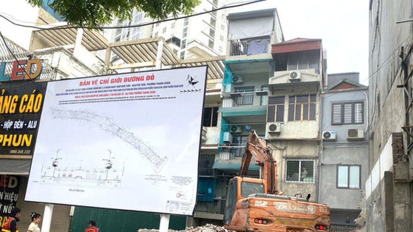 Phường Thanh Xuân phê duyệt chi trả bồi thường GPMB Vành đai 2,5 đạt gần 50%