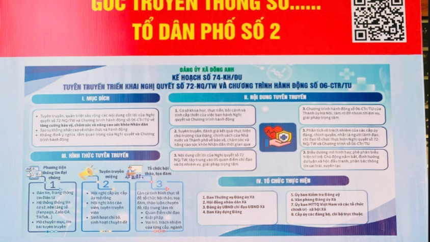 “Góc Truyền thông số” trong tuyên truyền, triển khai thực hiện các nghị quyết tại cơ sở