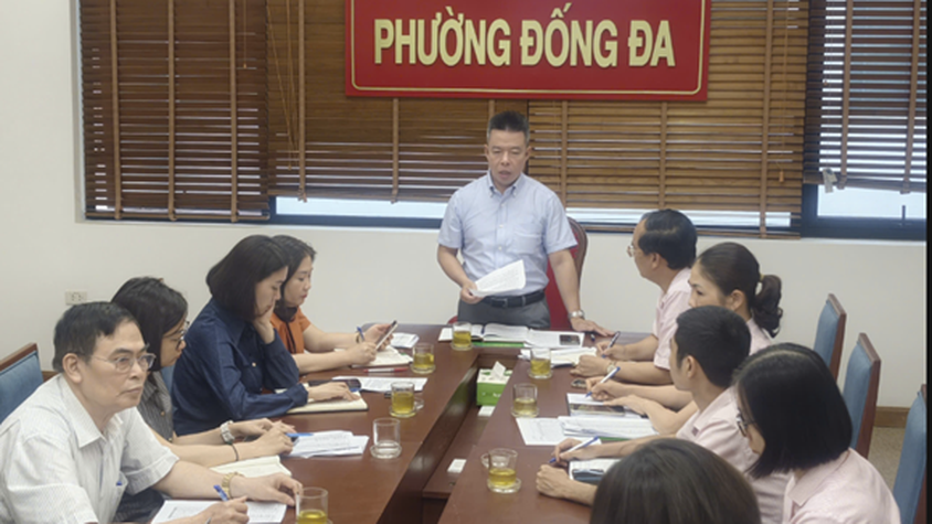 Phiên họp thứ nhất Ban đại diện Hội đồng quản trị Ngân hàng Chính sách xã hội phường Đống Đa năm 2026