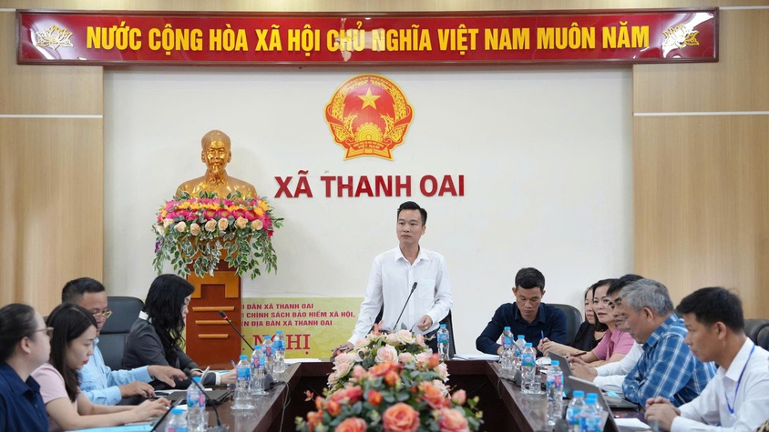 ĐOÀN KIỂM TRA LIÊN NGÀNH SỐ 03 THÀNH PHỐ KIỂM TRA CÔNG TÁC AN TOÀN THỰC PHẨM tại 4 xã Thanh Oai, Tam Hưng, Bình Minh, Dân Hòa