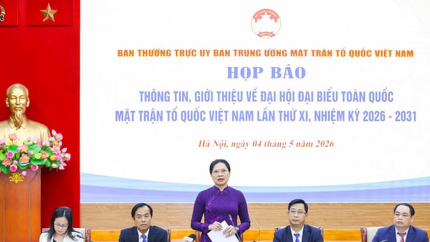 Đại hội MTTQ Việt Nam lần thứ XI diễn ra từ ngày 11 đến 13-5 tại Hà Nội
