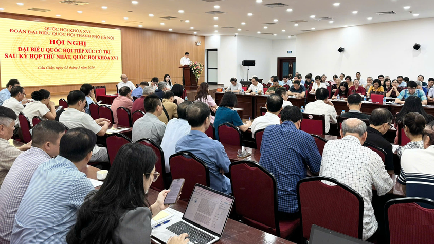 Đoàn đại biểu Quốc hội thành phố Hà Nội đơn vị bầu cử số 02 tiếp xúc cử tri sau Kỳ họp thứ Nhất, Quốc hội khóa XVI