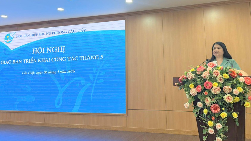 Hội LHPN phường triển khai nhiệm vụ trọng tâm tháng 5/2026, hướng tới nhiều hoạt động thiết thực vì cộng đồng