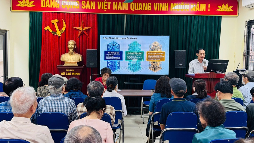 Phường Ngọc Hà tiên phong ứng dụng AI “thực chiến” trong công tác đảng