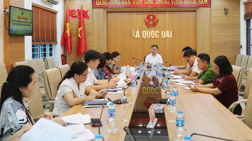 Quốc Oai xây dựng nền tảng phát triển bền vững cho giai đoạn mới