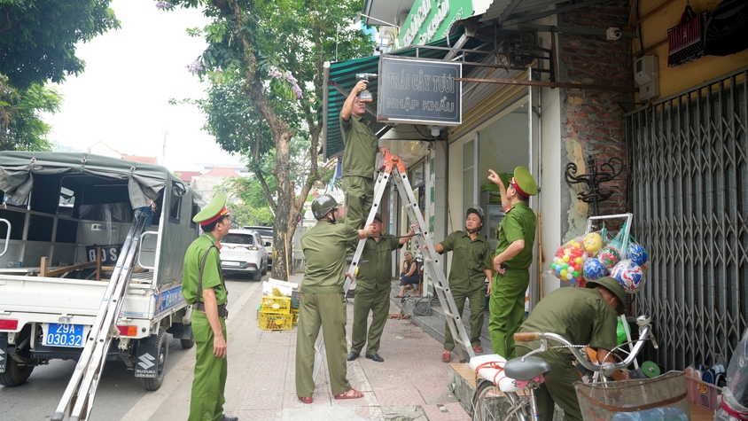 TĂNG CƯỜNG TRẬT TỰ ĐÔ THỊ – GIỮ GÌN MÔI TRƯỜNG SỐNG XANH, SẠCH, ĐẸP