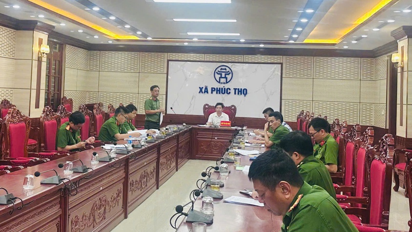 Phúc Thọ triển khai Hội thi lực lượng bảo vệ ANTT cơ sở giỏi Cụm thi số 15 năm 2026