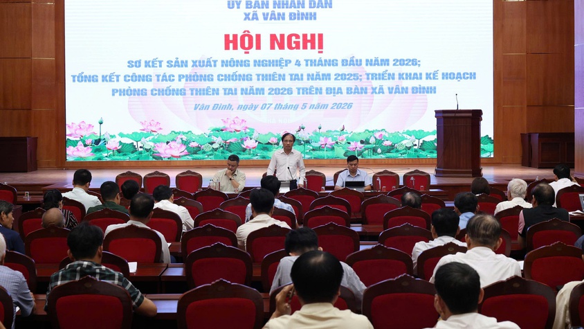 Xã Vân Đình tăng cường củng cố sản xuất nông nghiệp, chủ động ứng phó thiên tai