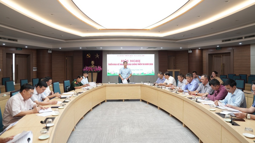 UBND xã Gia Lâm triển khai Kế hoạch phòng, chống thiên tai năm 2026