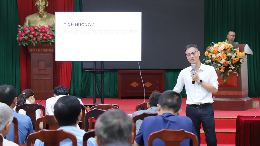 UBND xã Thượng Phúc tổ chức tập huấn an toàn, vệ sinh lao động cho người lao động làm việc không theo hợp đồng lao động năm 2026