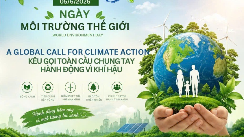 Hưởng ứng Ngày Môi trường thế giới, Tháng hành động vì môi trường và Ngày Đại dương thế giới, Tuần lễ Biển và Hải đảo Việt Nam năm 2026