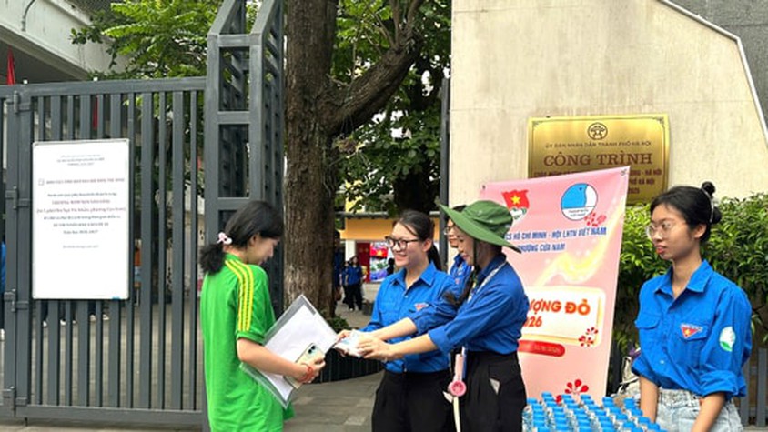 Phường Cửa Nam đồng hành cùng thí sinh và phụ huynh trong kỳ thi vào lớp 10 THPT