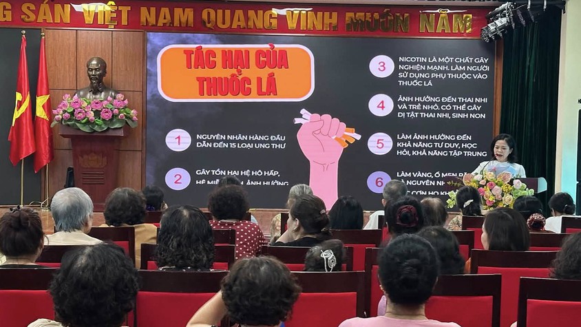 Phường Ba Đình tổ chức nhiều hoạt động hưởng ứng Ngày Thế giới không thuốc lá