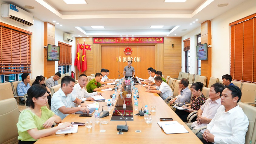Quốc Oai tăng cường xử lý vi phạm đất đai, trật tự xây dựng trên địa bàn
