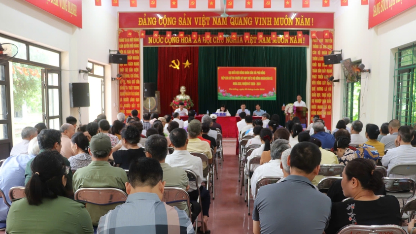 HĐND xã Phù Đổng tổ chức Hội nghị tiếp xúc cư tri trước kỳ họp thứ II HĐND xã Phù Đổng khóa XXII nhiệm kỳ 2026-2031.