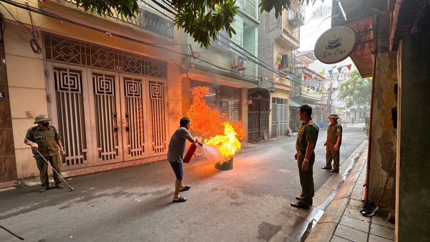 Phường Tương Mai tuyên truyền ứng dụng 
