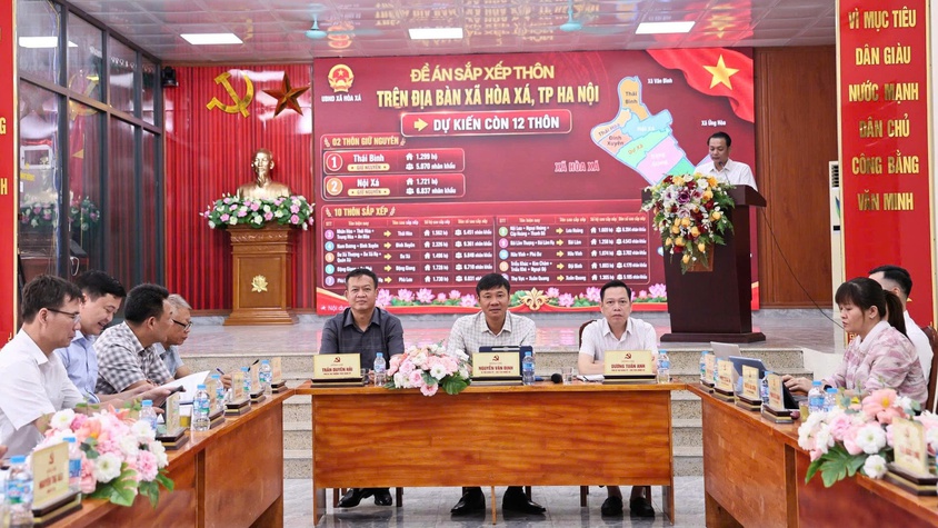 Hòa Xá sáp nhập thôn: Tinh gọn bộ máy, nâng cao hiệu quả quản lý, giữ gìn giá trị truyền thống