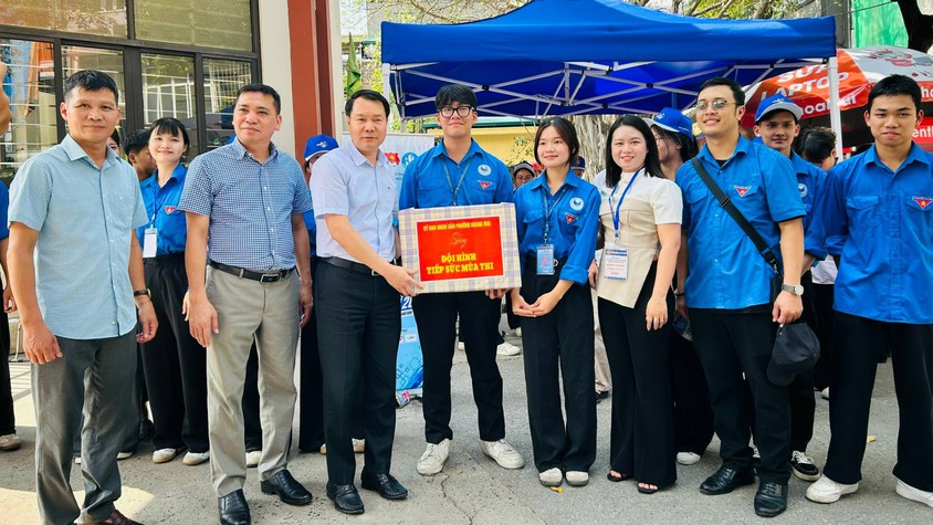 Phường Hoàng Mai đảm bảo an ninh, an toàn cho kỳ thi tốt nghiệp THPT 2026