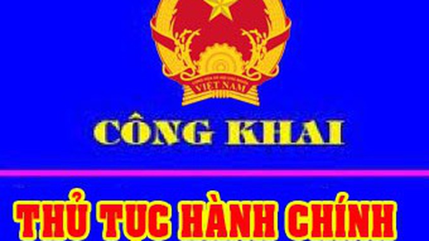 UBND xã Đông Anh công khai thủ tục hành chính thuộc thẩm quyền giải quyết của UBND cấp xã