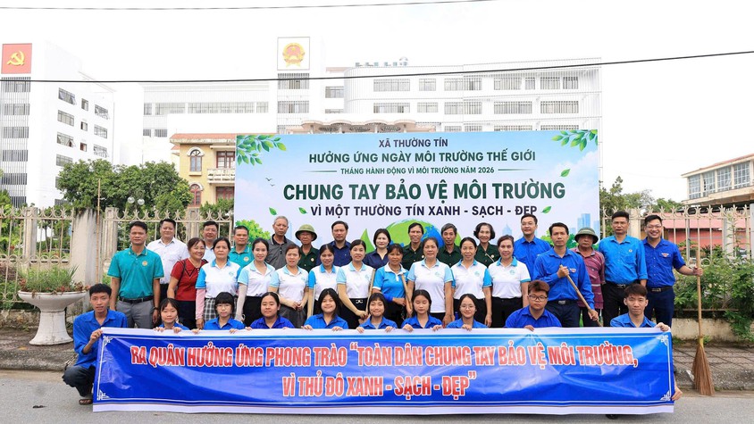 Xã Thường Tín xây dựng khu dân cư đảm bảo vệ sinh môi trường