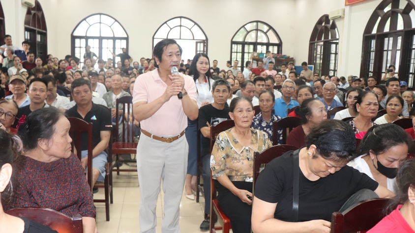 Xã Phú Xuyên tuyên truyền, phổ biến chính sách bồi thường, hỗ trợ tái định cư thực hiện Dự án trục không gian Quốc lộ 1A