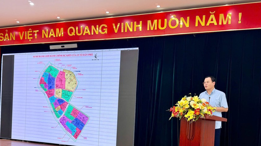 PHƯỜNG LÁNG TỔ CHỨC HỘI NGHỊ TRIỂN KHAI ĐỀ ÁN SẮP XẾP, ĐẶT TÊN TỔ DÂN PHỐ VÀ TẬP HUẤN CÔNG TÁC LẤY Ý KIẾN NHÂN DÂN