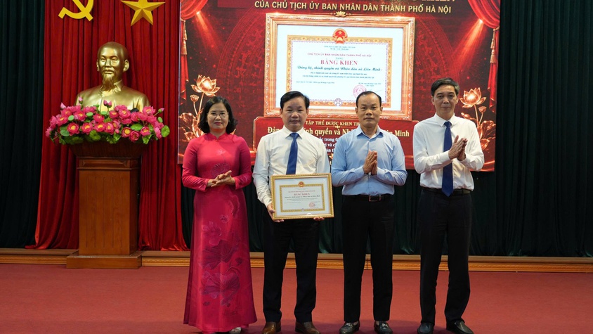 Một năm vận hành theo mô hình chính quyền địa phương hai cấp: Liên Minh được nhận Bằng khen của UBND Thành phố