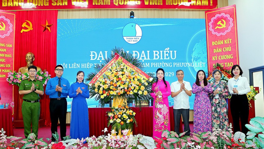 Đại hội Hội LHTN phường Phương Liệt lần thứ I: Tuổi trẻ tiên phong số hóa, xung kích xây dựng đô thị văn minh