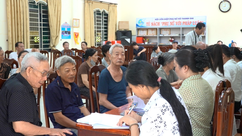 Chi trả gần 6,9 tỷ đồng tiền bồi thường, hỗ trợ giải phóng mặt bằng đợt 1 tại thôn Kim Bài