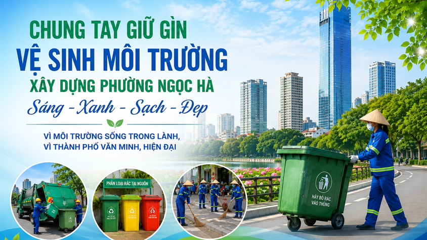 Tăng cường các giải pháp nâng cao chất lượng vệ sinh môi trường