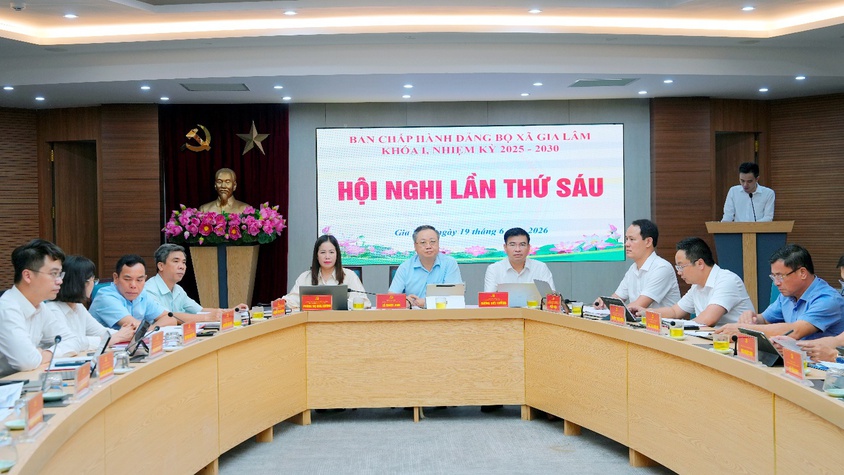 Hội nghị Ban Chấp hành Đảng bộ xã Gia Lâm thảo luận nhiều nội dung quan trọng