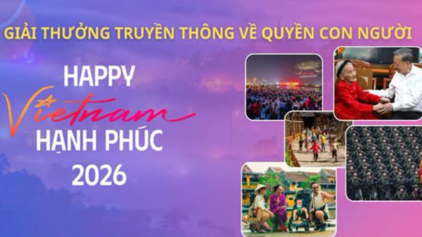 Phát động giải thưởng “Việt Nam hạnh phúc - Happy Vietnam 2026”