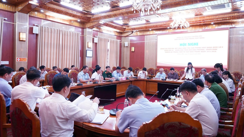 Phường Chương Mỹ quyết tâm hoàn thành công tác giải phóng mặt bằng dự án cải tạo, nâng cấp Quốc lộ 6 trước ngày 30/6/2026