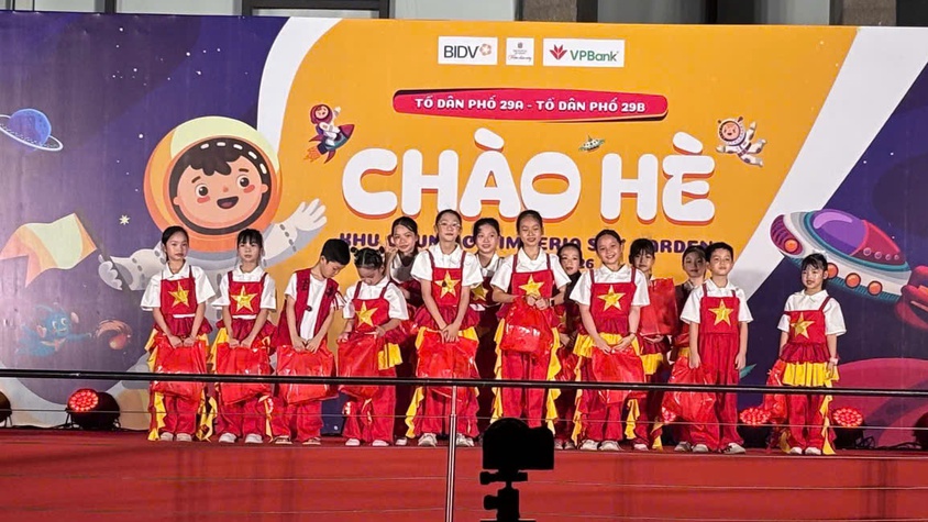 Tưng bừng Ngày Quốc tế Thiếu nhi 1/6 tại các tổ dân phố trên địa bàn phường